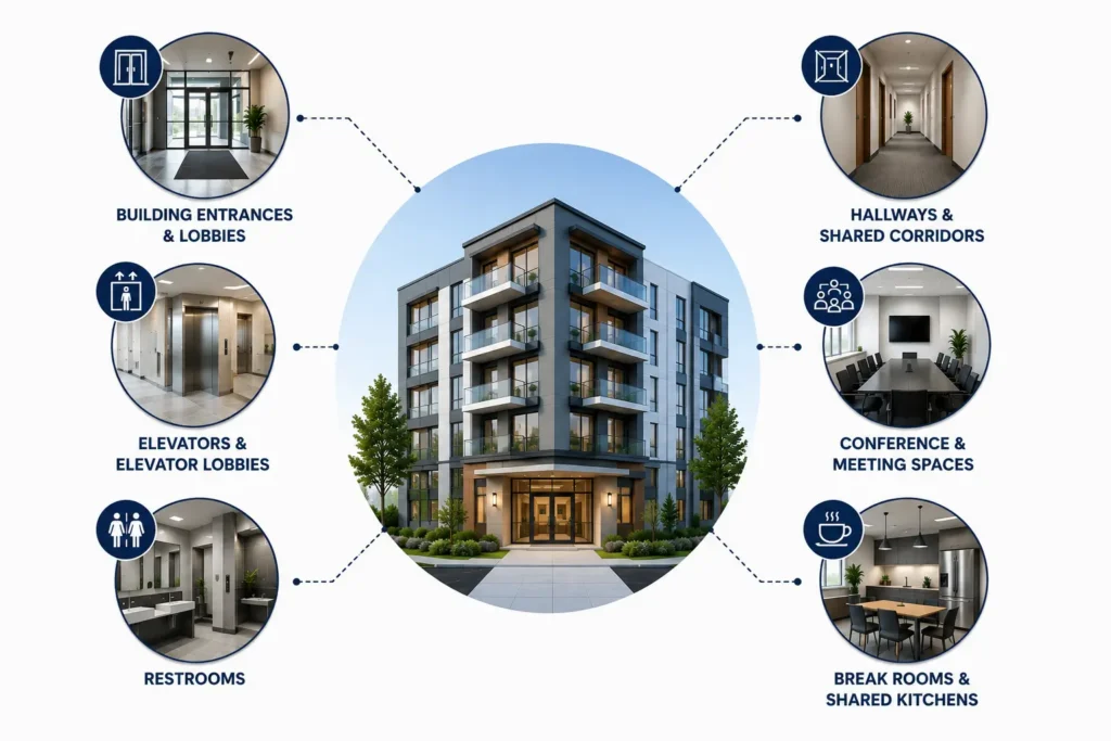 Areas Require the Most Attention in Multi-Tenant Buildings